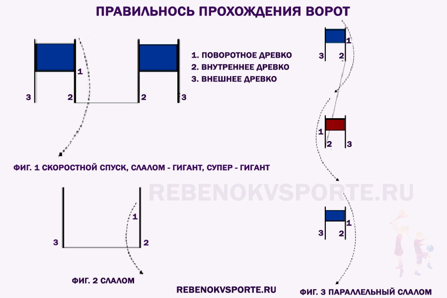 Рисунок 1. Правильность прохождения ворот