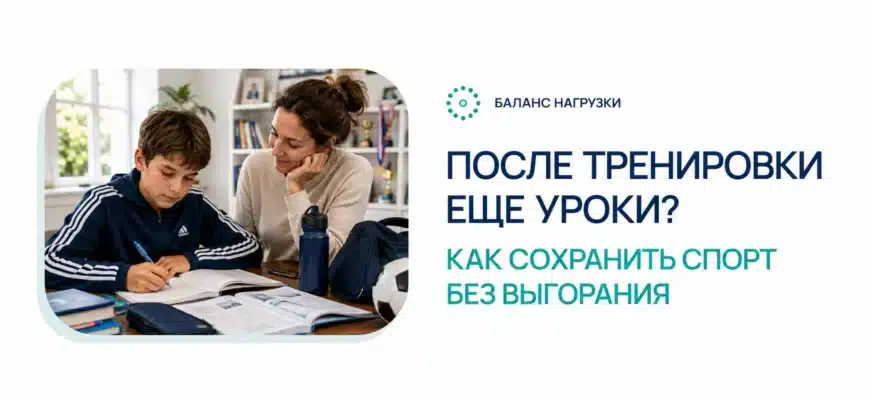 Спорт и двойки: как не превратить секцию в наказание